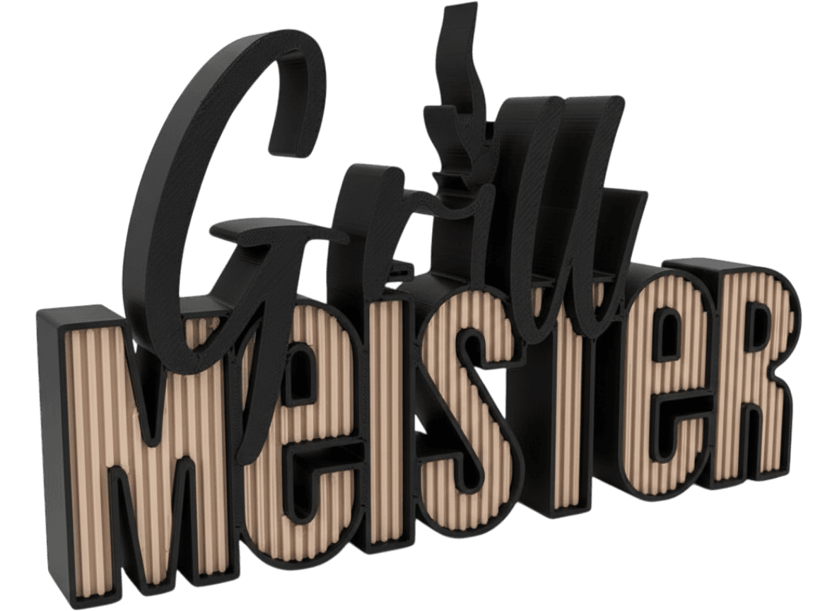 Grill Meister, three-quarter right view