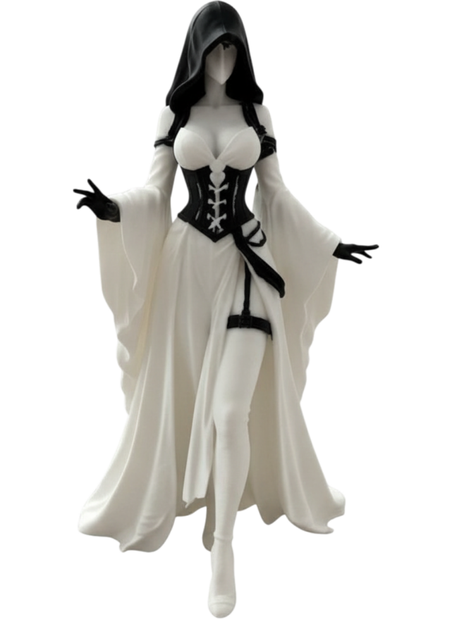 Gothic Sorceress — 3D printed by Compl3x