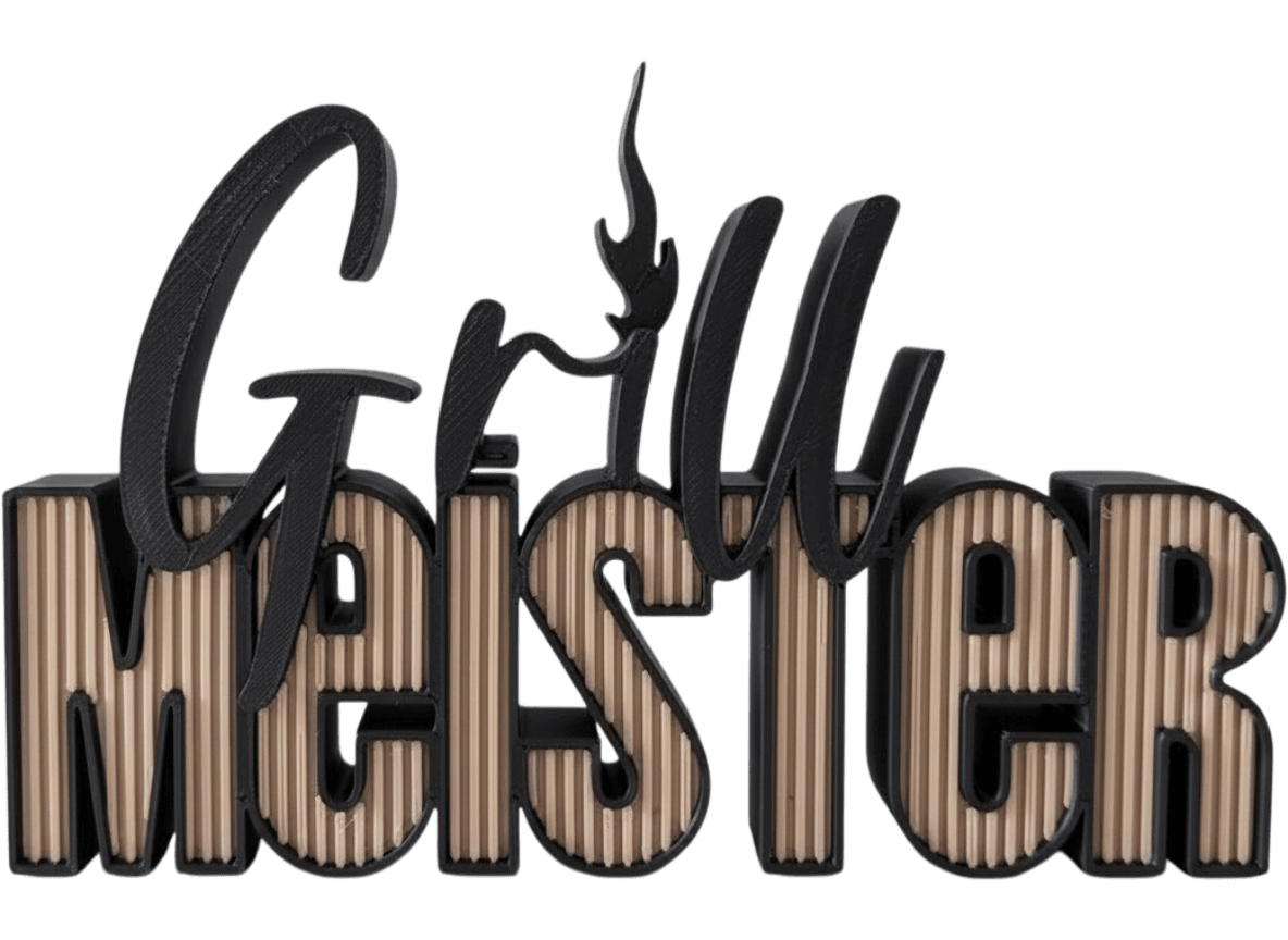 Grill Meister, side view