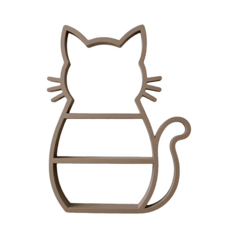 Cat Shelf — 3D printed by Compl3x