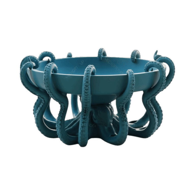 Octopus Catchall Tray — 3D printed by Compl3x
