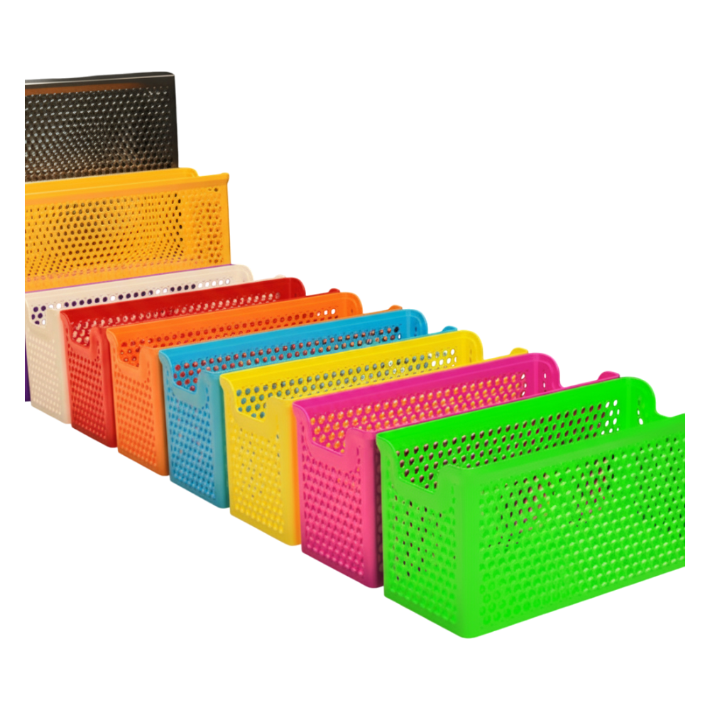 100X240mm Stacking Hexagon Long Bin Basket - Image 4