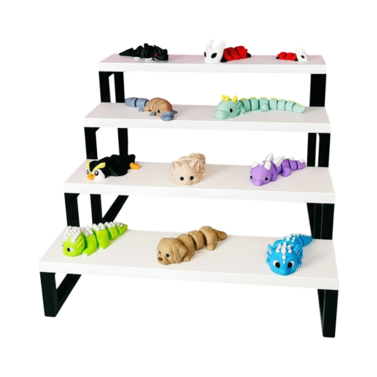 4-Tier Display Riser Stand