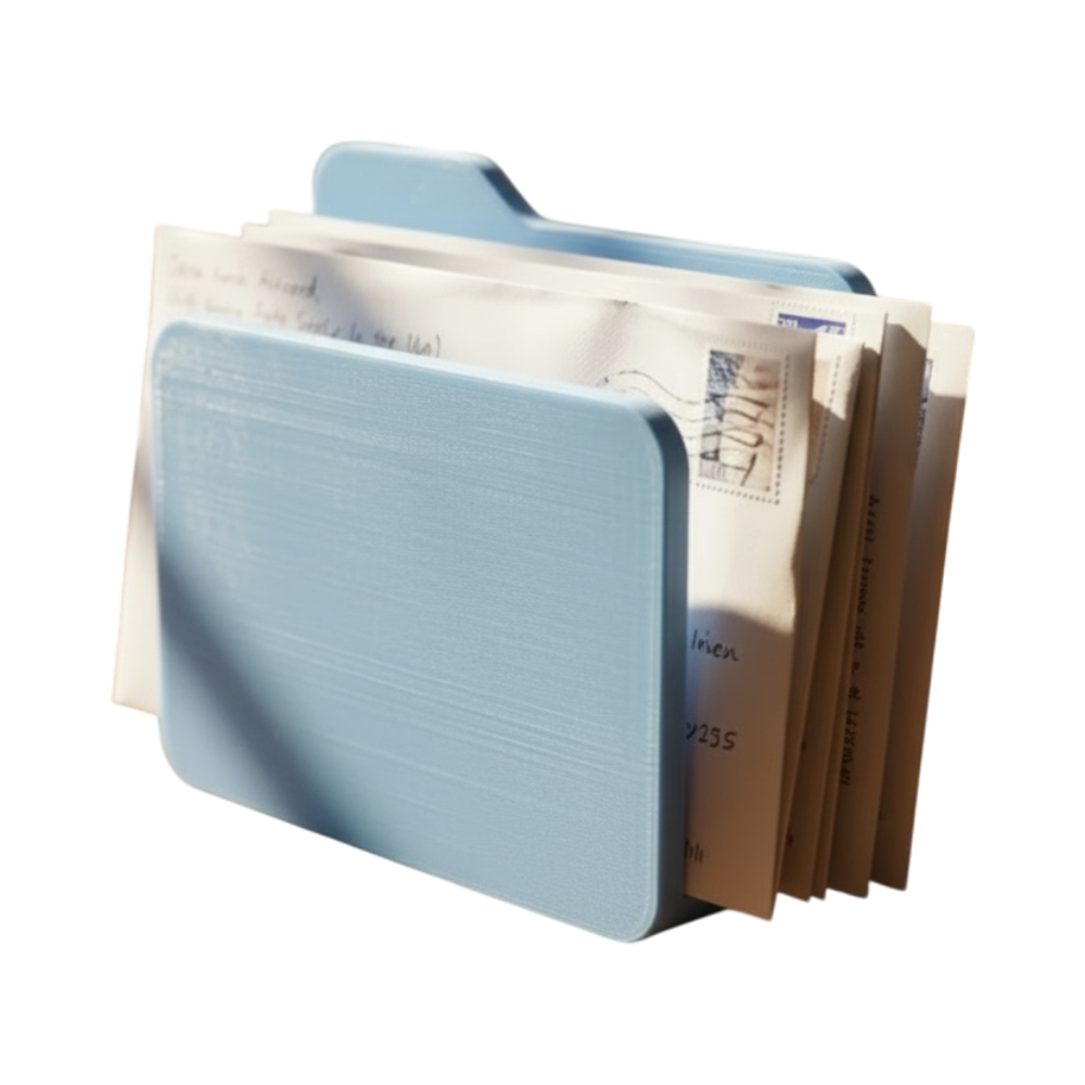 Apple Folder Letter Paper Organizer - Image 5