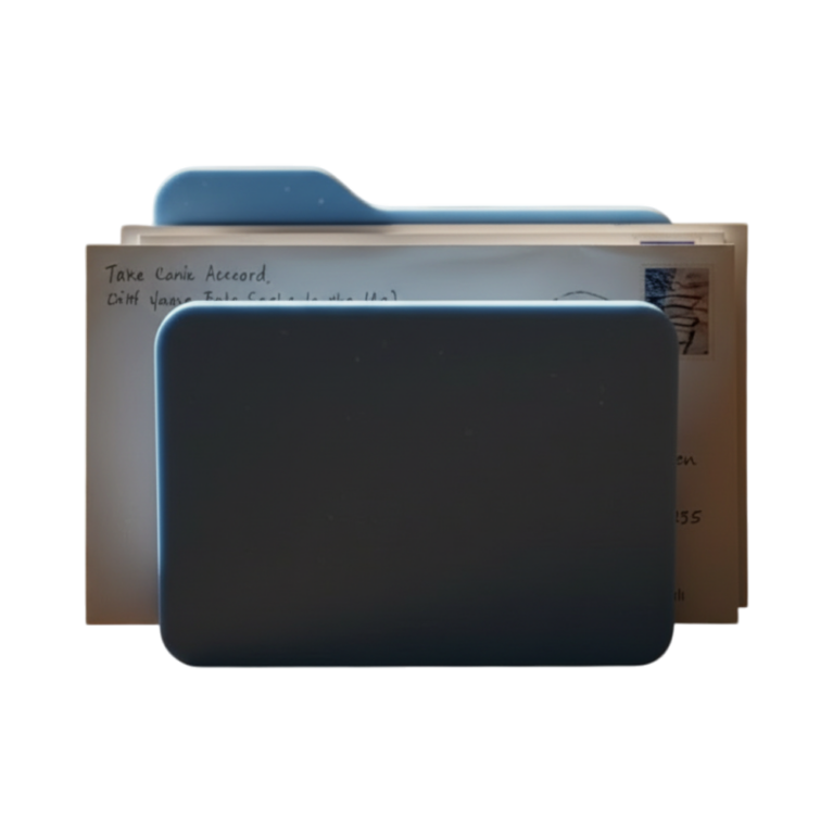 Apple Folder Letter Paper Organizer