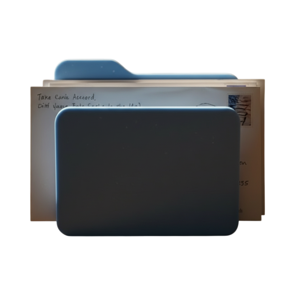 Apple Folder Letter Paper Organizer