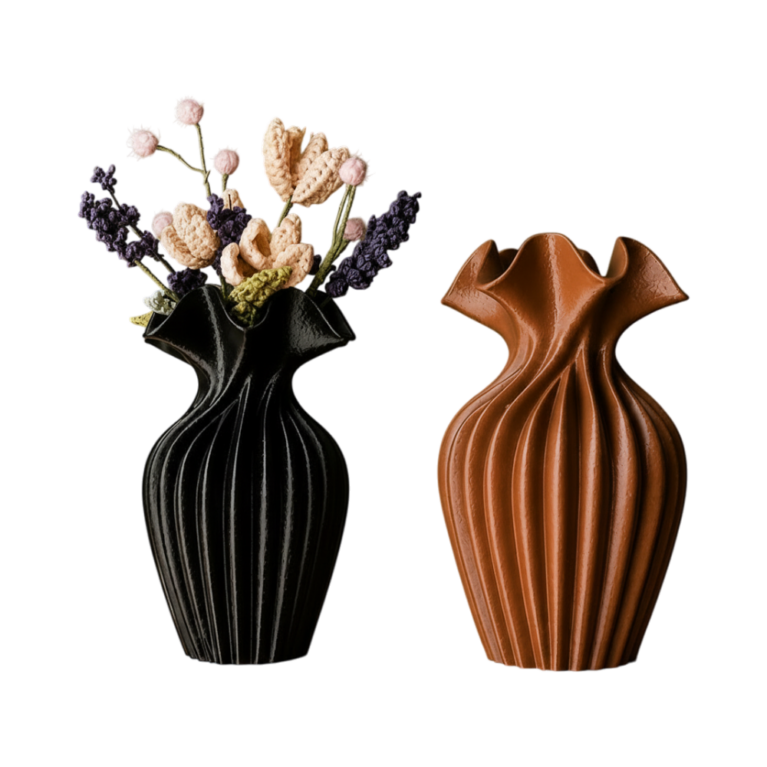 Bloom Compass Vase Organic Twisted Vase