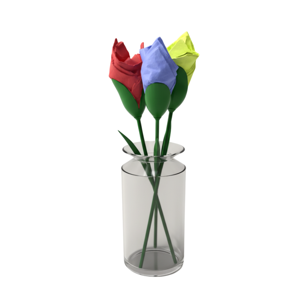 Blossom Napkin Holder — 3D printed by Compl3x