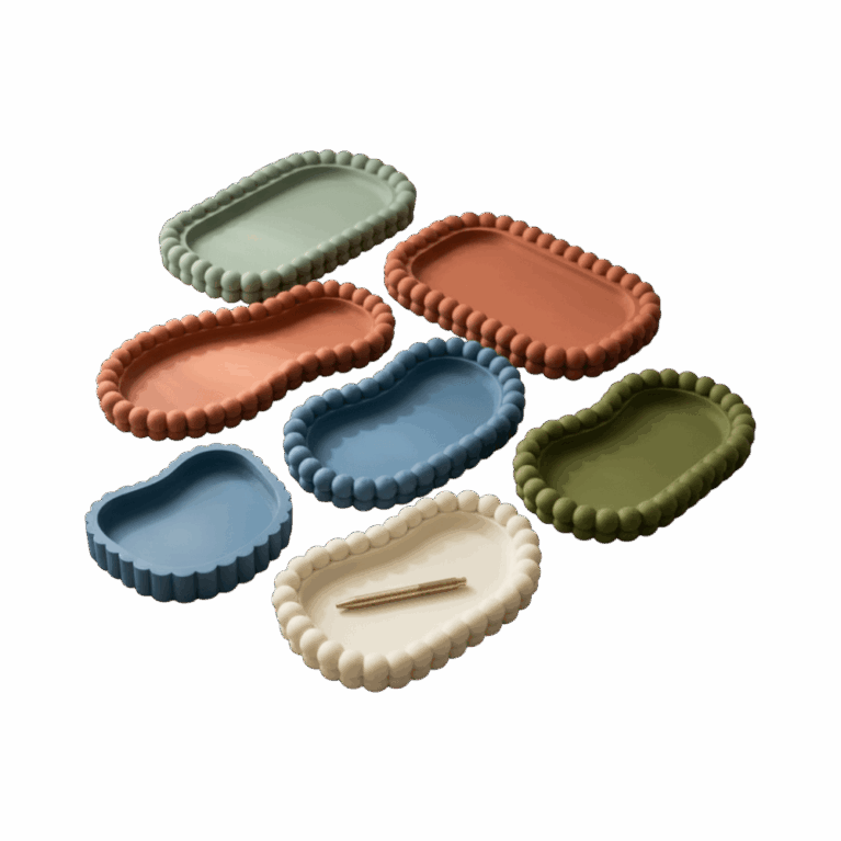 Bobbly Tray Parametric — 3D printed by Compl3x