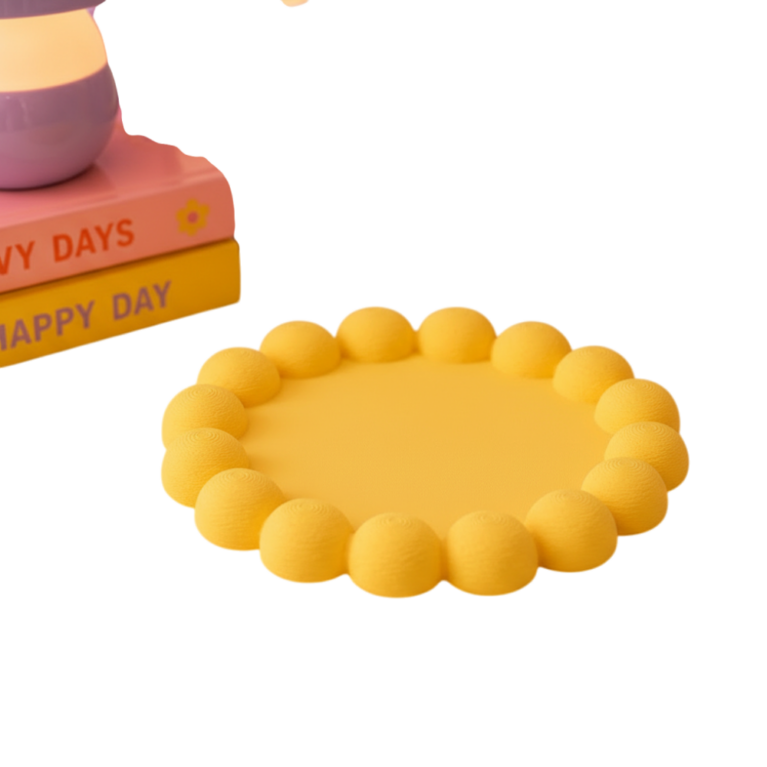 Bubble Coaster Decor Funky Groovy Danish Pastel