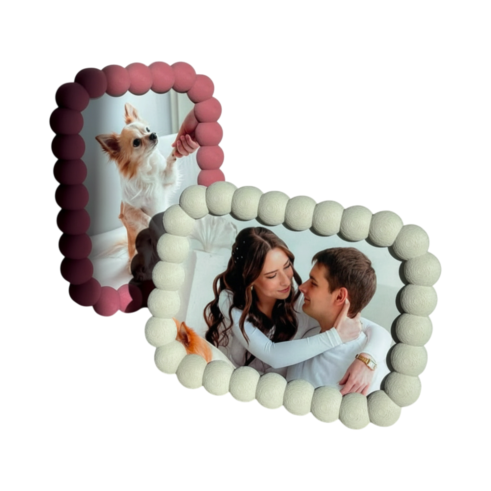 Bubble Photo Frame 4×6in — Standing or Wall Mounted - Image 4