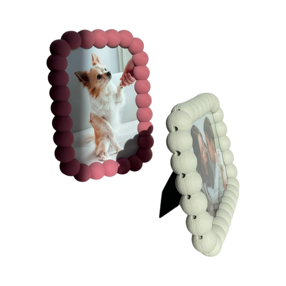 Bubble Photo Frame 4×6in — Standing or Wall Mounted - Image 3
