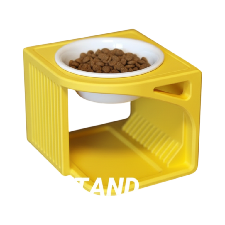 Cat Food Bowl Stand