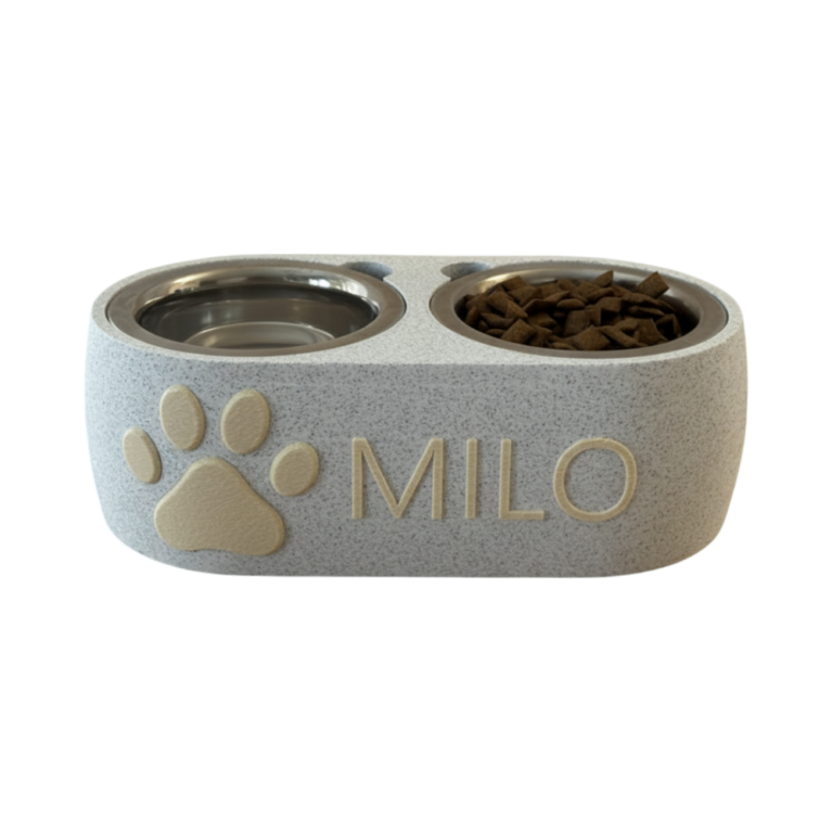 Customizable Pet Bowl Stand (2X 0,25L)