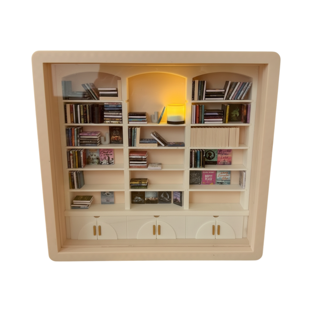 Fidget Bookcase — 3D printed by Compl3x