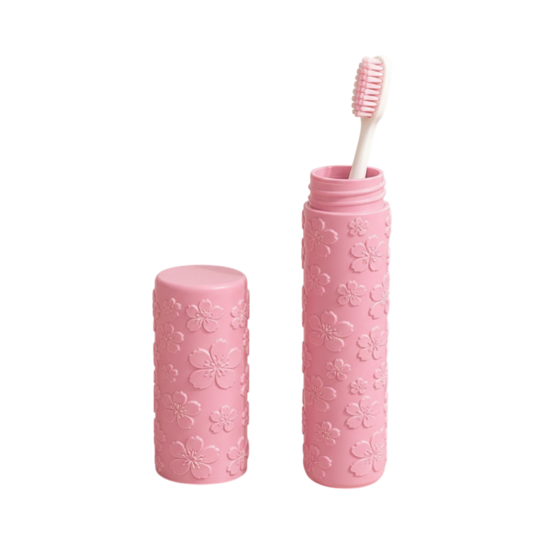 Floral Travel Toothbrush Case (Easy Print)