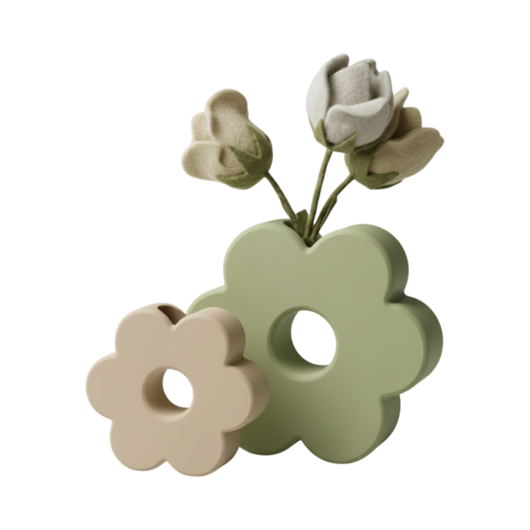 Flower Vase Daisy Shape