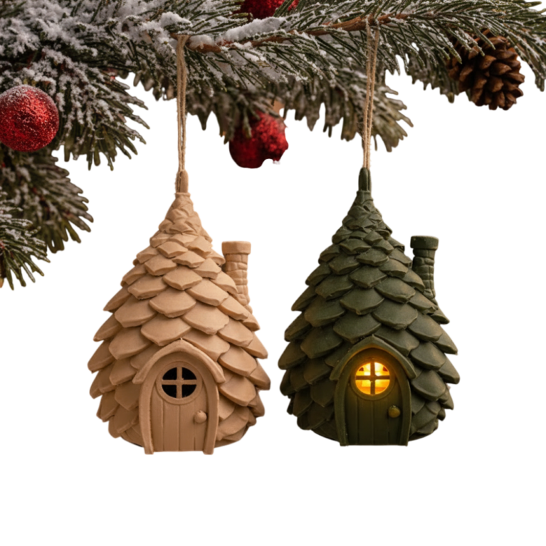 For Tealight Candles - Cozy Pinecone Cottage