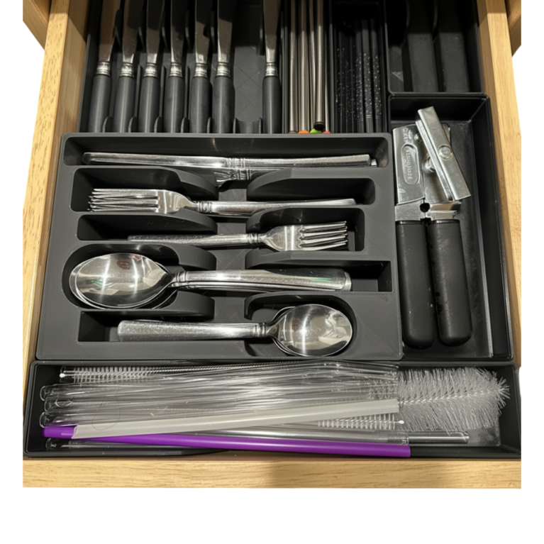Gridfinity 4X6 Kitchen Drawer Silverware Holder