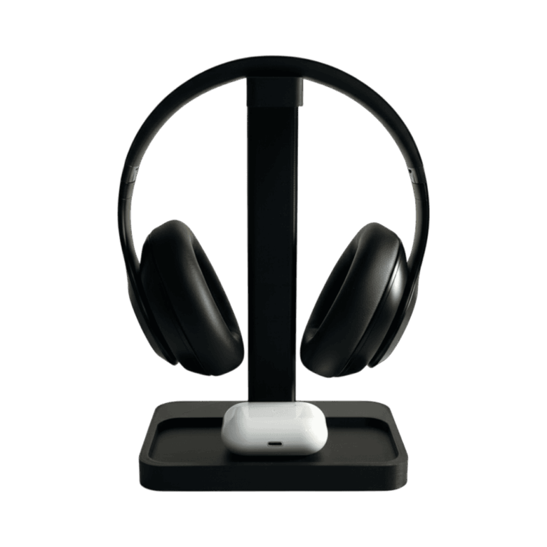 Headphone Stand - Headset Holder with Tray