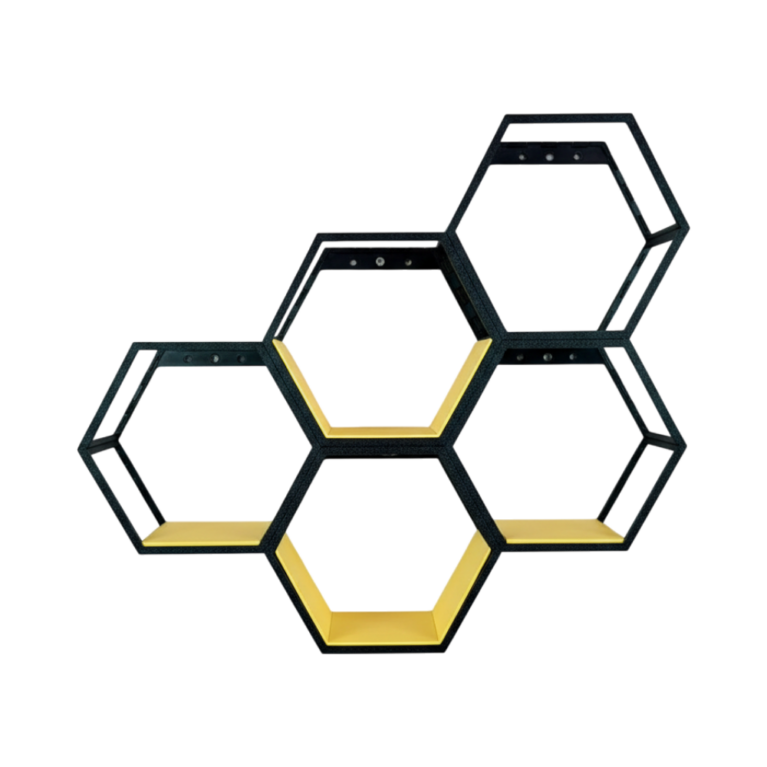 Hexagonal Modular Shelves 15Cm