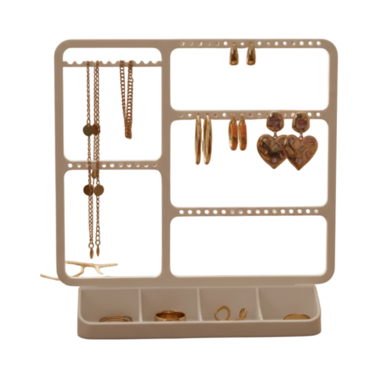 Jewelry Organizer for Earrings, Rings & Necklaces