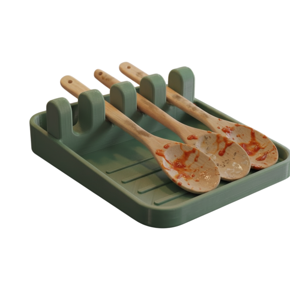 Kitchen Utensil Holder Spoon and Lid Stand - Image 4