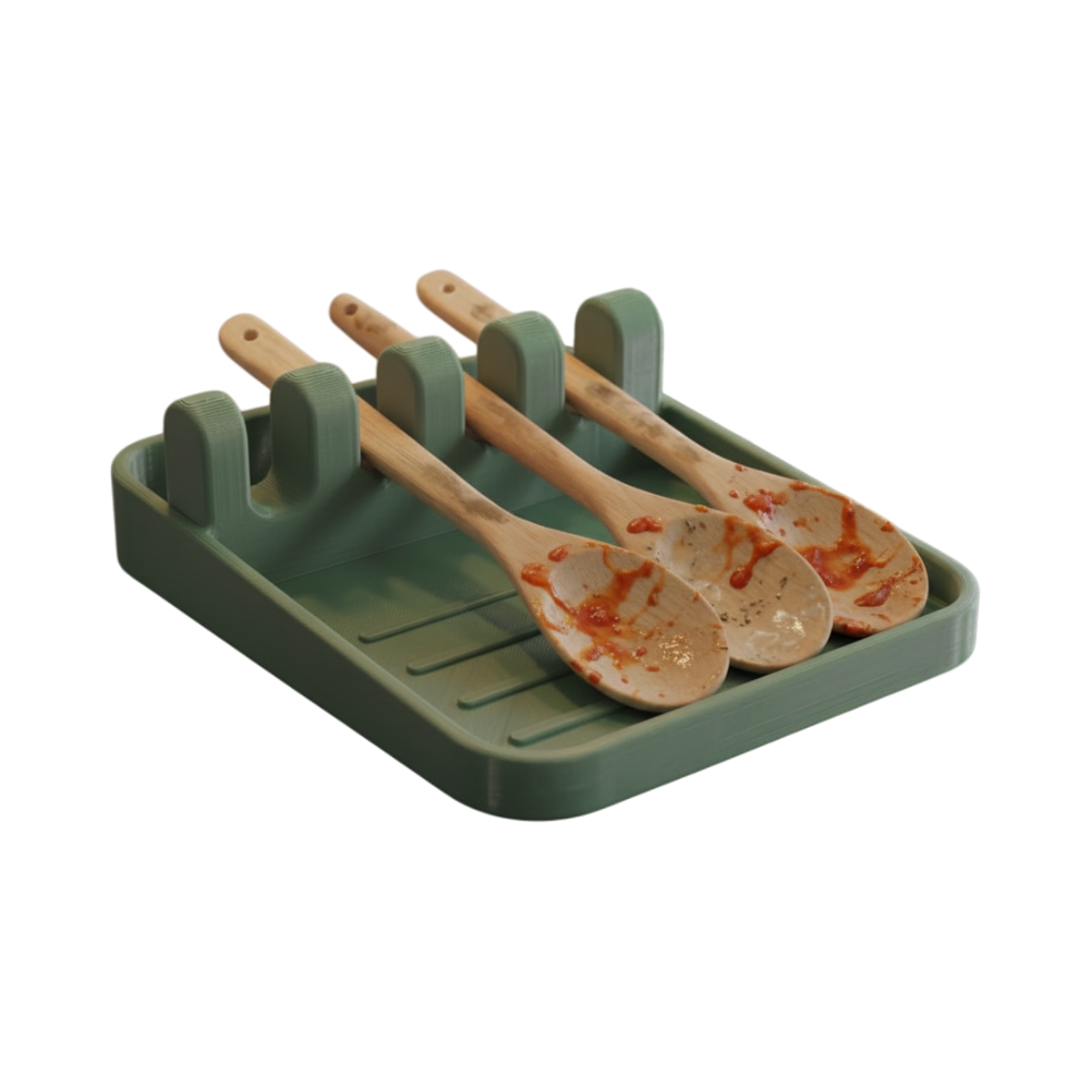 Kitchen Utensil Holder Spoon and Lid Stand - Image 5