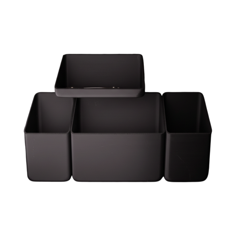 Large Modular Skadis Bin Shelf