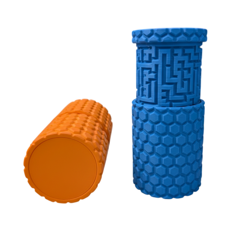 Maze Puzzle Box – Honeycomb Design