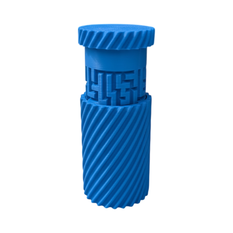 Maze Puzzle Box - Spiral Design