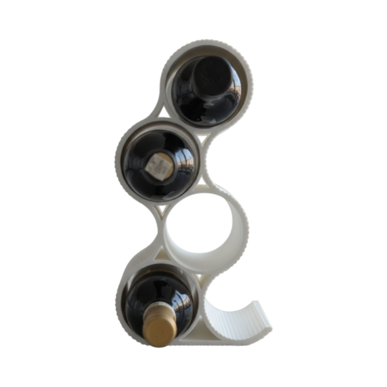Modern Wine Rack - 4 & 5 Bottle Versions