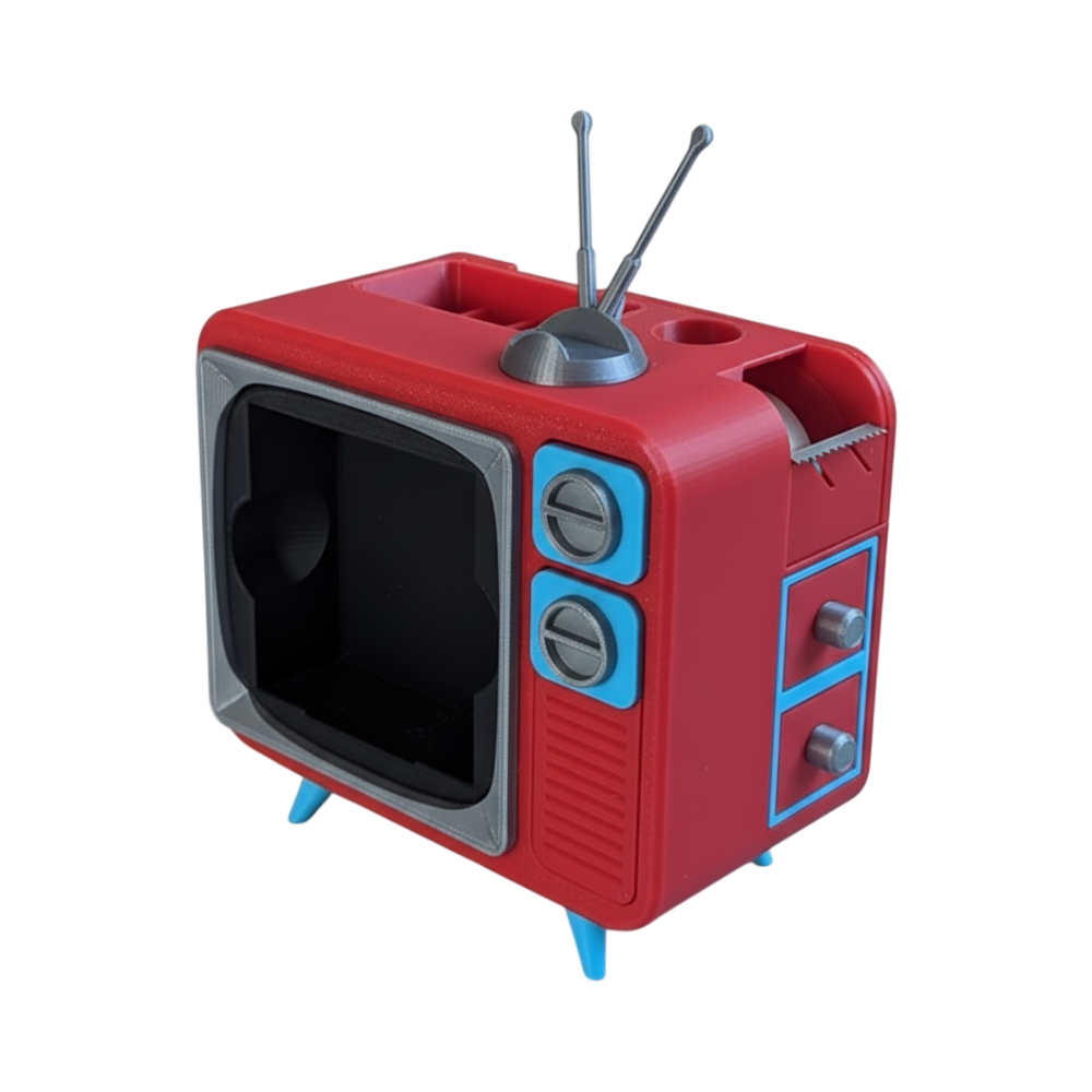 Retro TV Desk Organizer - Image 5