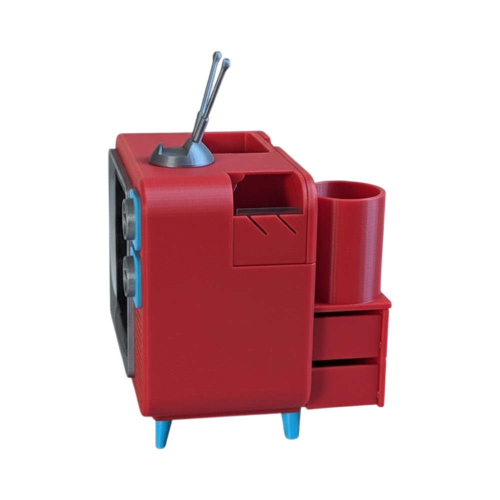 Retro TV Desk Organizer - Image 3