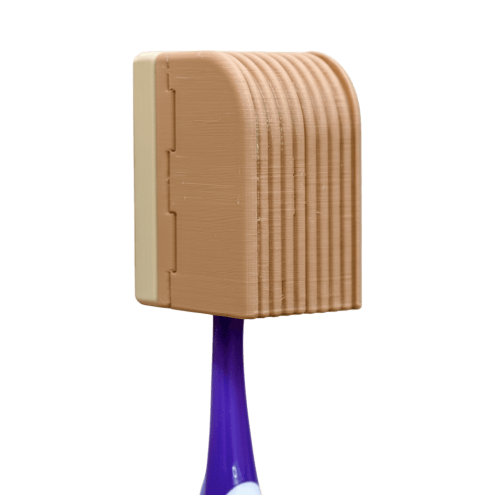 SnapBrush Minimalist Auto-Close Toothbrush Holder - Image 4