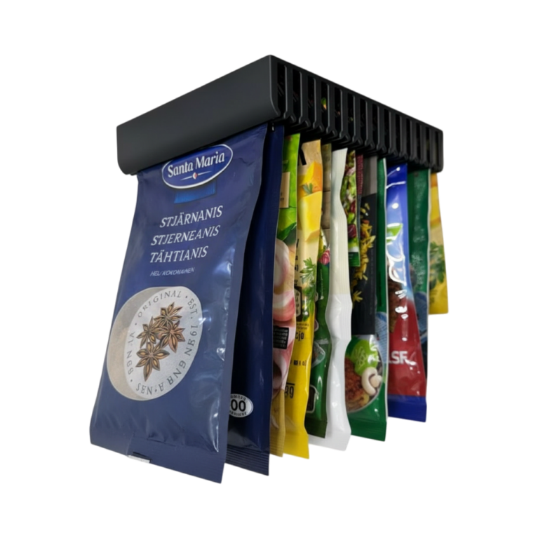 Under-Shelf Spice Pack Organizer