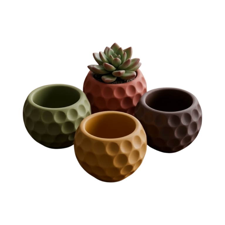 Organic Textured Mini Planter