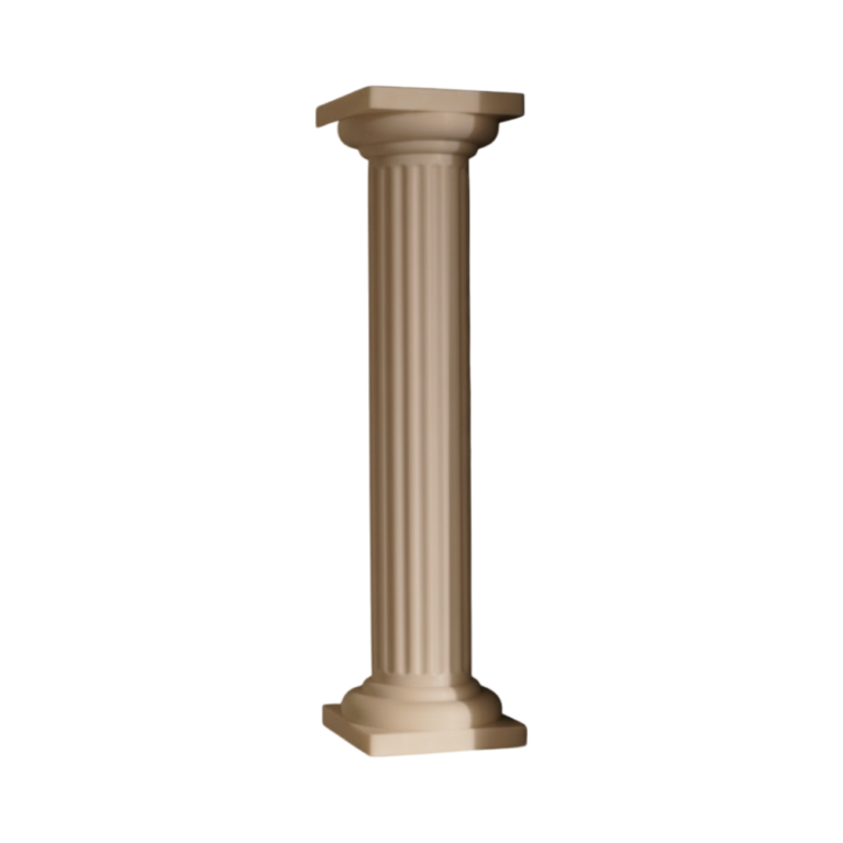 Pillar Bookend with Hidden Storage