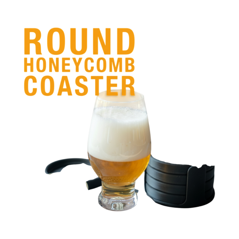 Round Honeycomb Coaster
