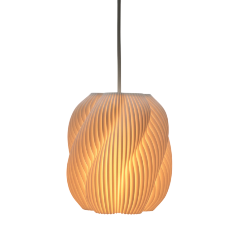 The Striped Swirl Lamp