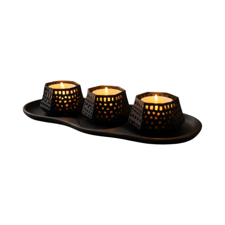 Void Glow – Candle Holders and Base Plate