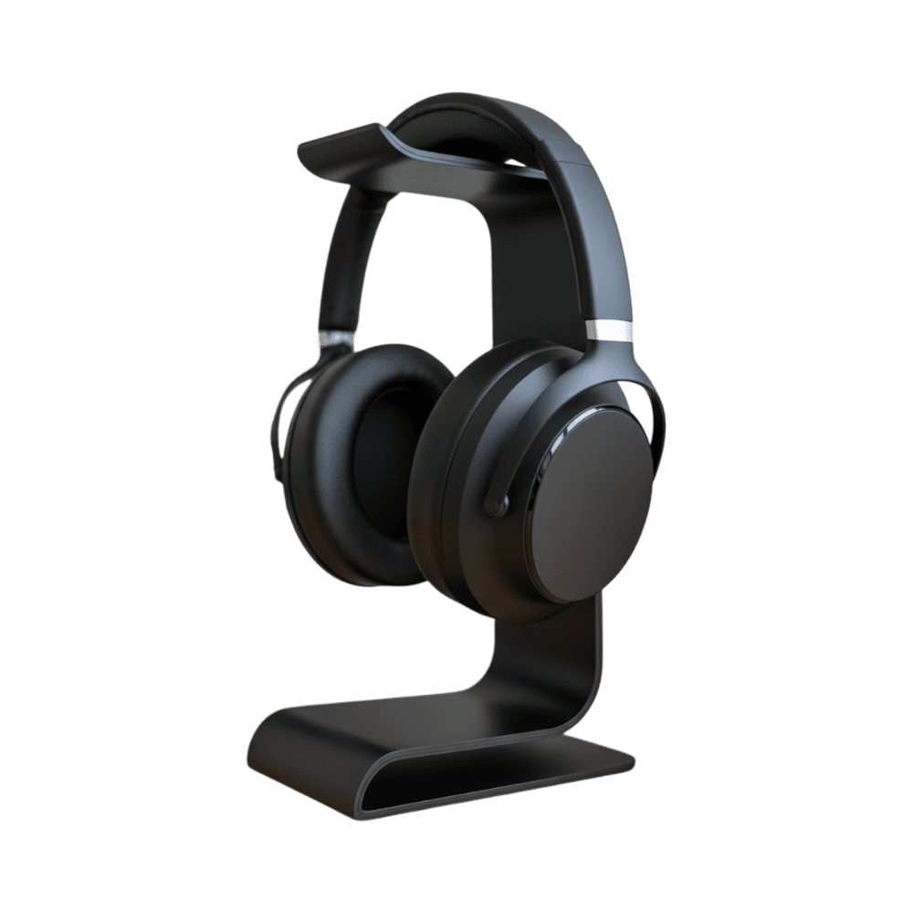 Modern Headphone Stand 01, three-quarter right view