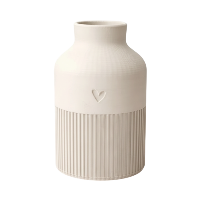 Modern Heart Vase